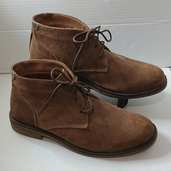 Nunn Bush Men's Brown Suede Chukka Boots Size 9.5 - Picture 1 of 6